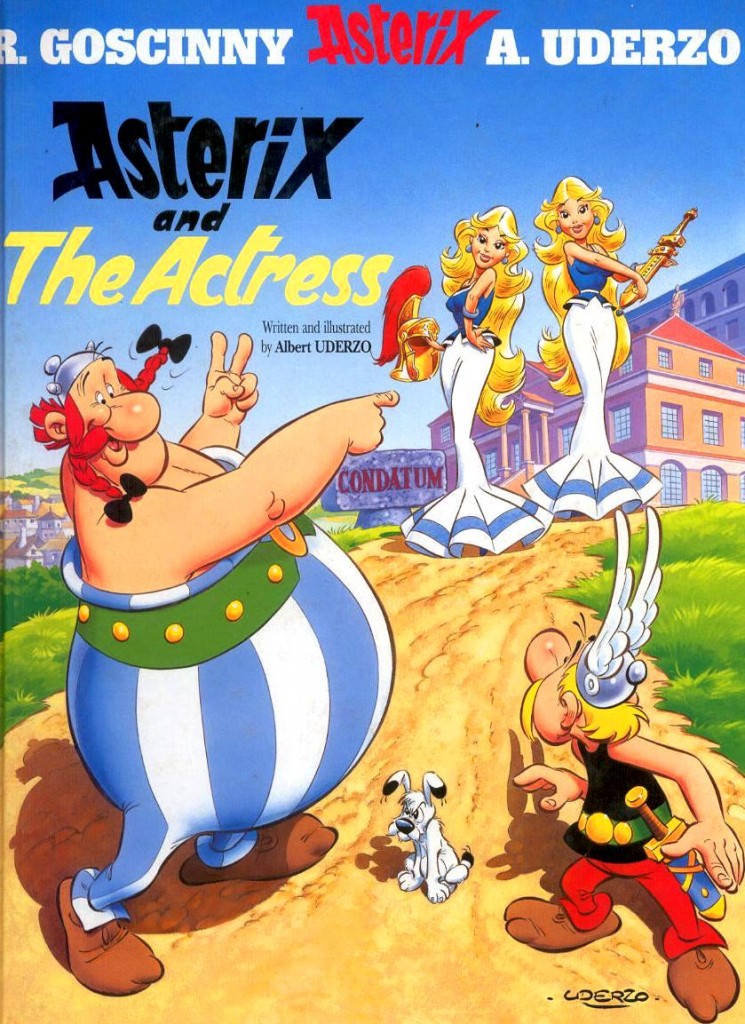 Asterix and The Actress book cover 