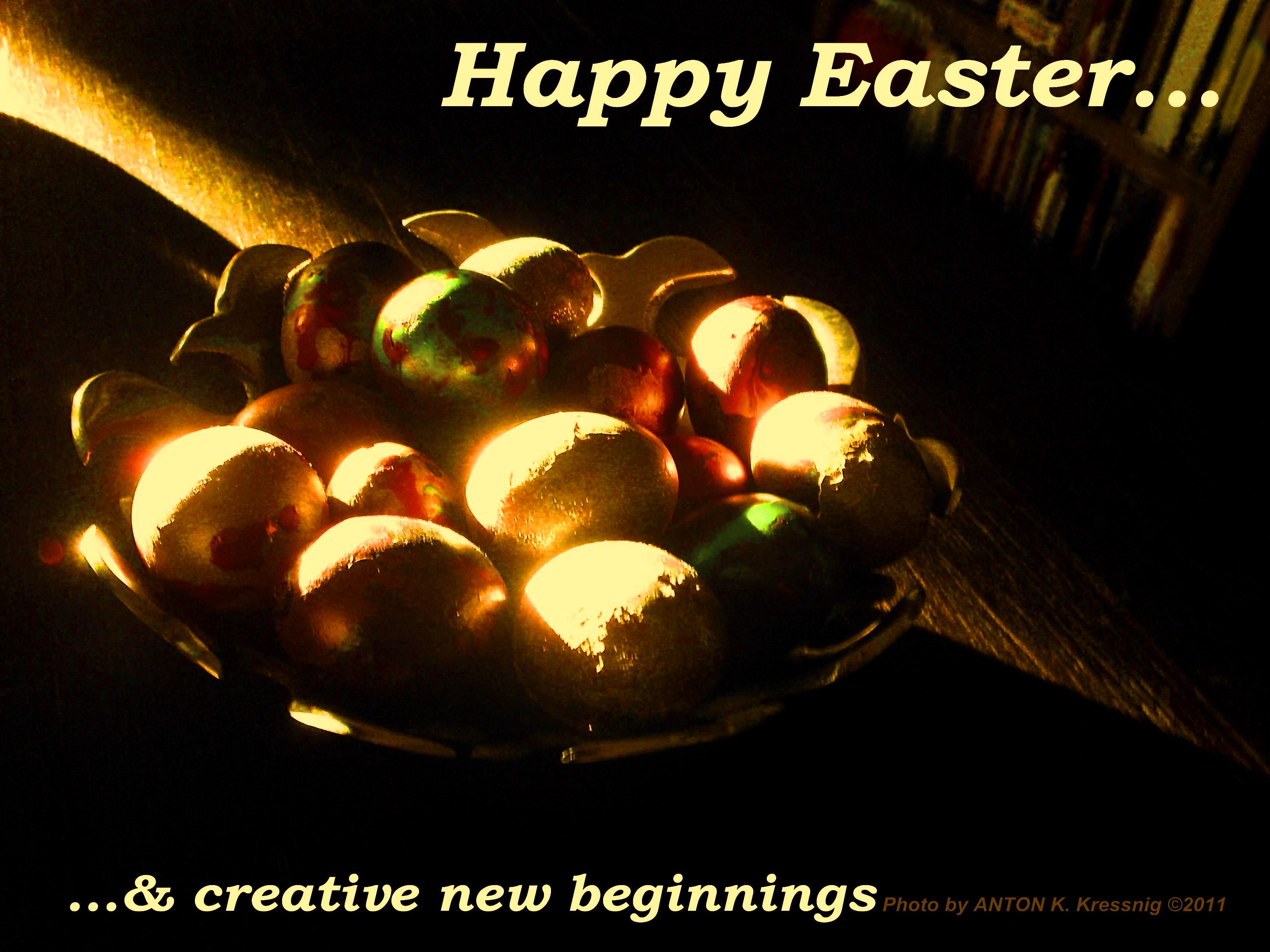 Happy Easter & creative new beginnings ~ photo by Anton K