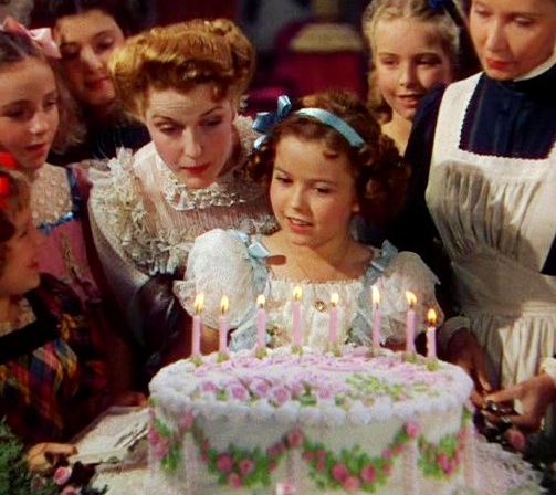 Shirley Temple in The Little Princess film (1939) 