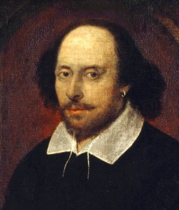 "The Chandos" William Shakespeare oil painting portrait (National Portrait Gallery, London)