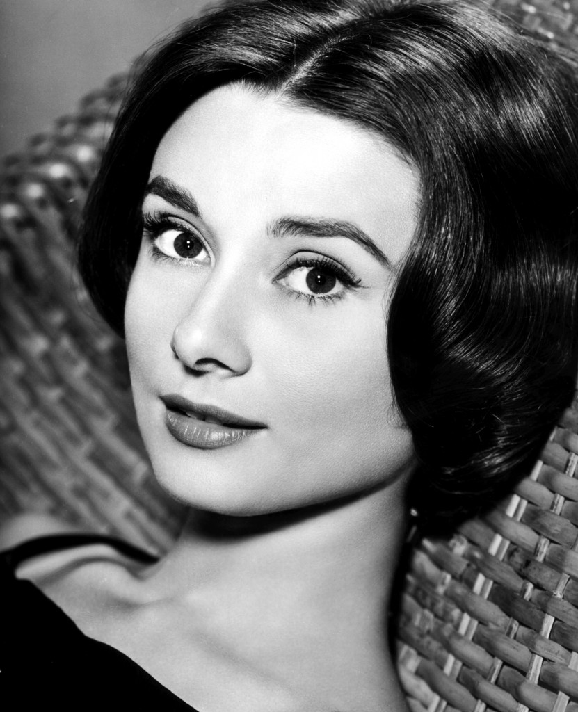 Audrey Hepburn studio publicity photo for the 1957 film Love in the Afternoon 