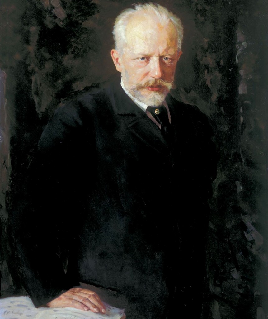 Pyotr Ilyich Tchaikovsky oil painting portrait by Nikolay Kuznetsov in1893 (State Tretiakov Gallery, Moscow)