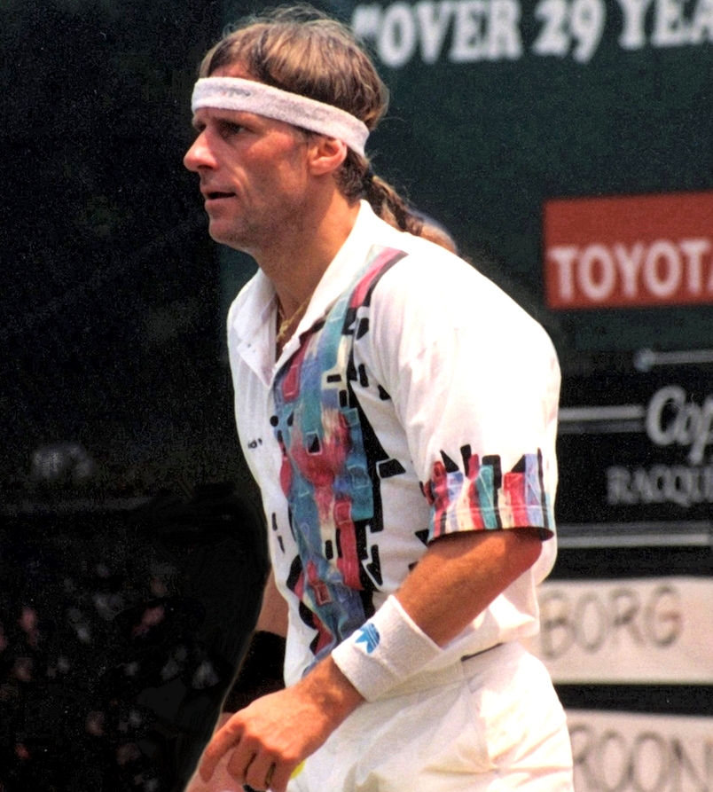Björn Borg, former  world no.1 tennis player (photo by C Thomas)