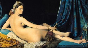 La Grande Odalisque Jean Auguste Dominique Ingres 1814 Orientalism oil painting canvas Louvre nude model woman couch Die große Odaliske