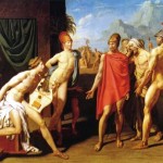 The Envoys of Agammemnon 1801 oil painting canvas Jean Auguste Dominique Ingres naked Greek mythology music nude men art