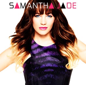 Samantha Jade 1st debut studio album 2012 Sony Music Australia What You've Done to Me purple dress sexy girl
