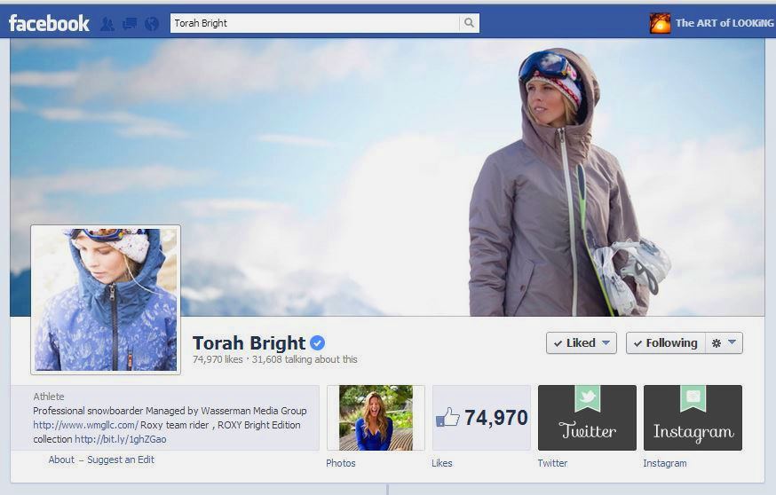 Torah Bright verified Facebook Australian snowboarder Winter Olympics gold silver medalist Halfpipe 2010 Vancouver Canada 2014 Sochi Russia