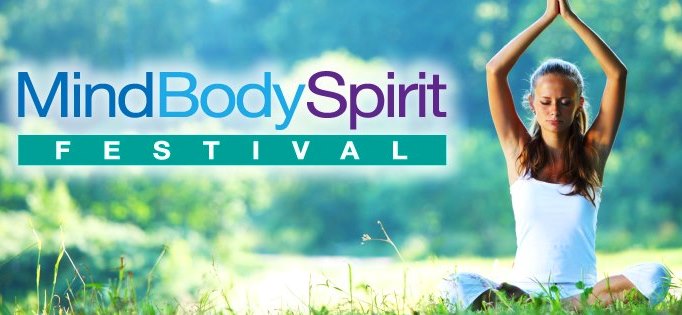 Love your Mind Body Spirit Festival 2013 fit girl yoga pose practice green grass garden spiritual banner
