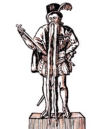 Hans Steininger Hanns Staininger Austrian worlds longest beard record 1500s 16th century illustration