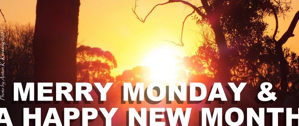 Merry Monday & a Happy New Week cover banner sunset sunrise photo 1st day winter June 2012 AntonK