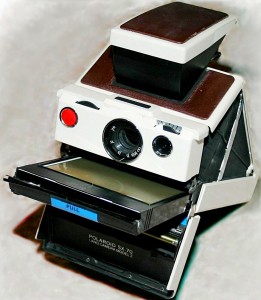 Polaroid SX-70 Land Camera from 1972, invented by Edwin H Land in 1948 (photo by Colin M.L. Burnett)